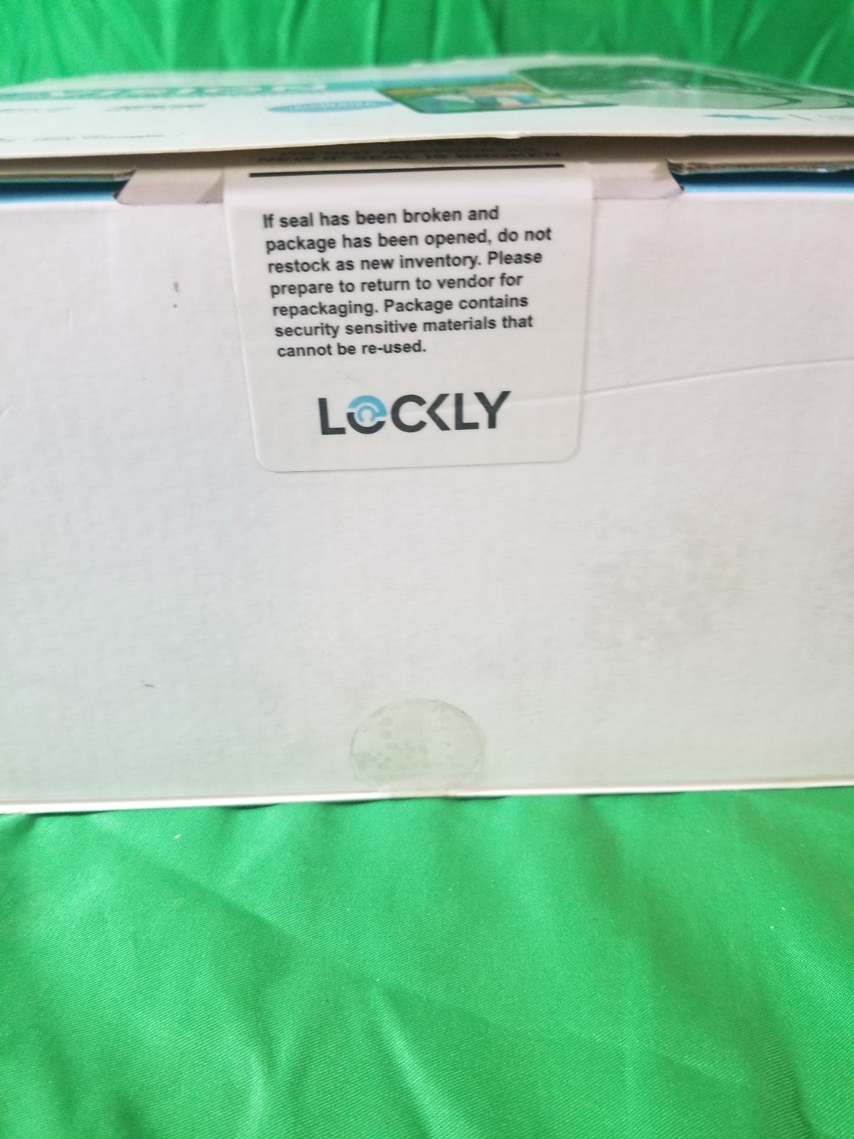 Locky Vision Deadbolt Lock Fingerprint App Video Doorbell Voice Access Code Key