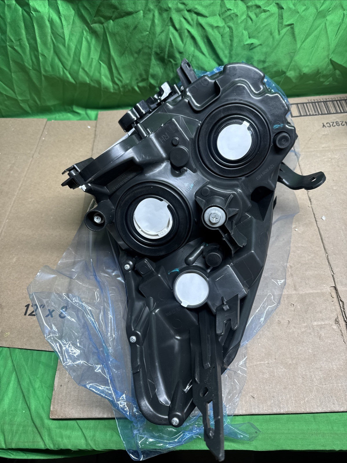 Nilight Headlight Assembly Compatible with 2008-2013 Nissan Rogue Headlamps