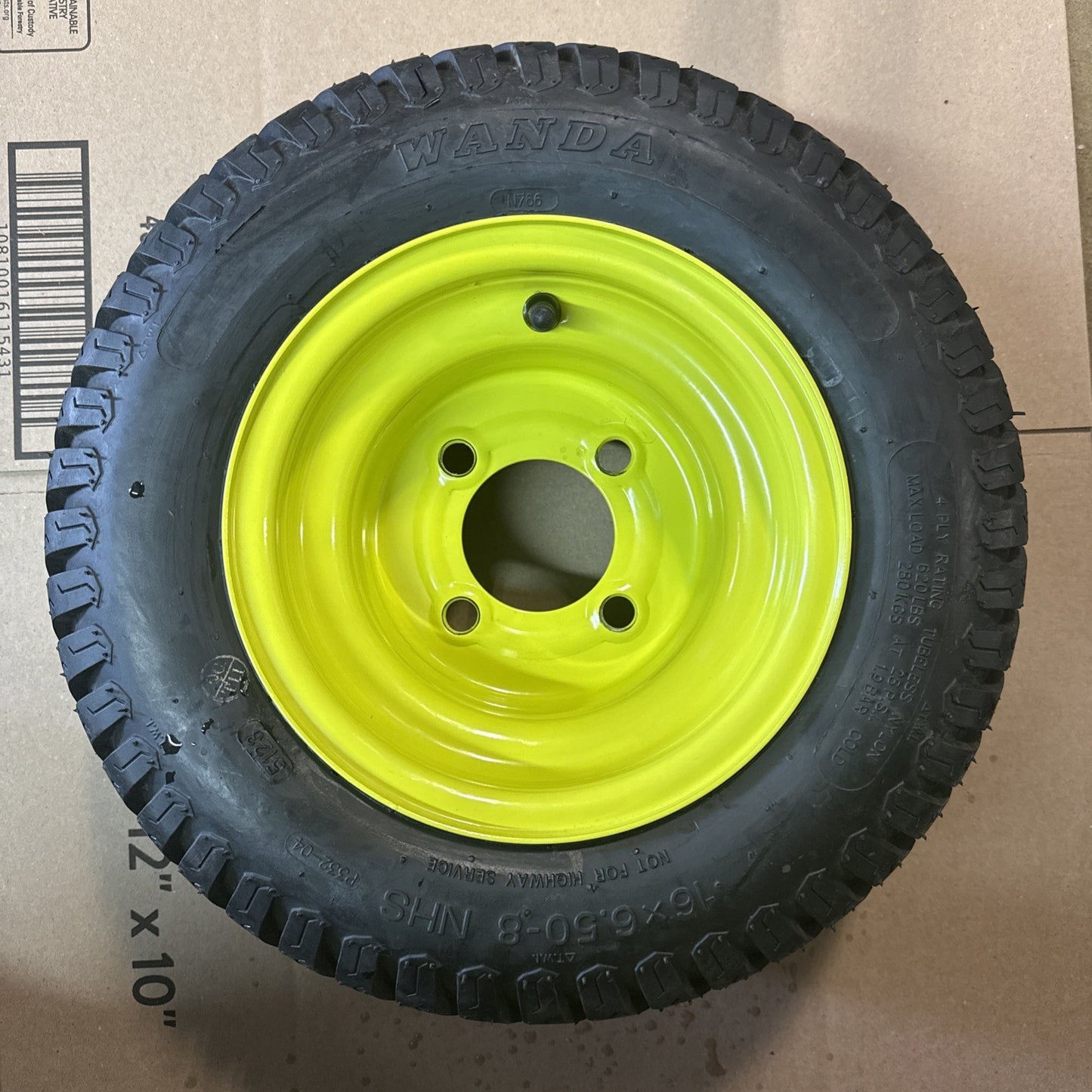 Rear Wheel And Tire For Ryobi Z30Li 80V  Zero Turn Lawn Mower NEW