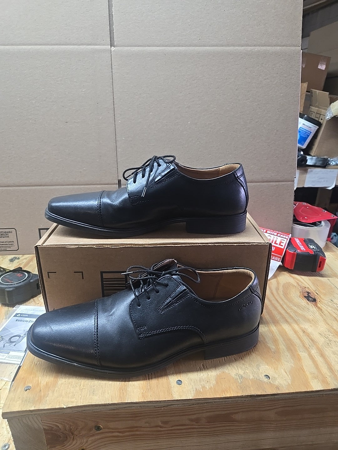 clarks collection ultimate comfort mens Dress shoes size 10