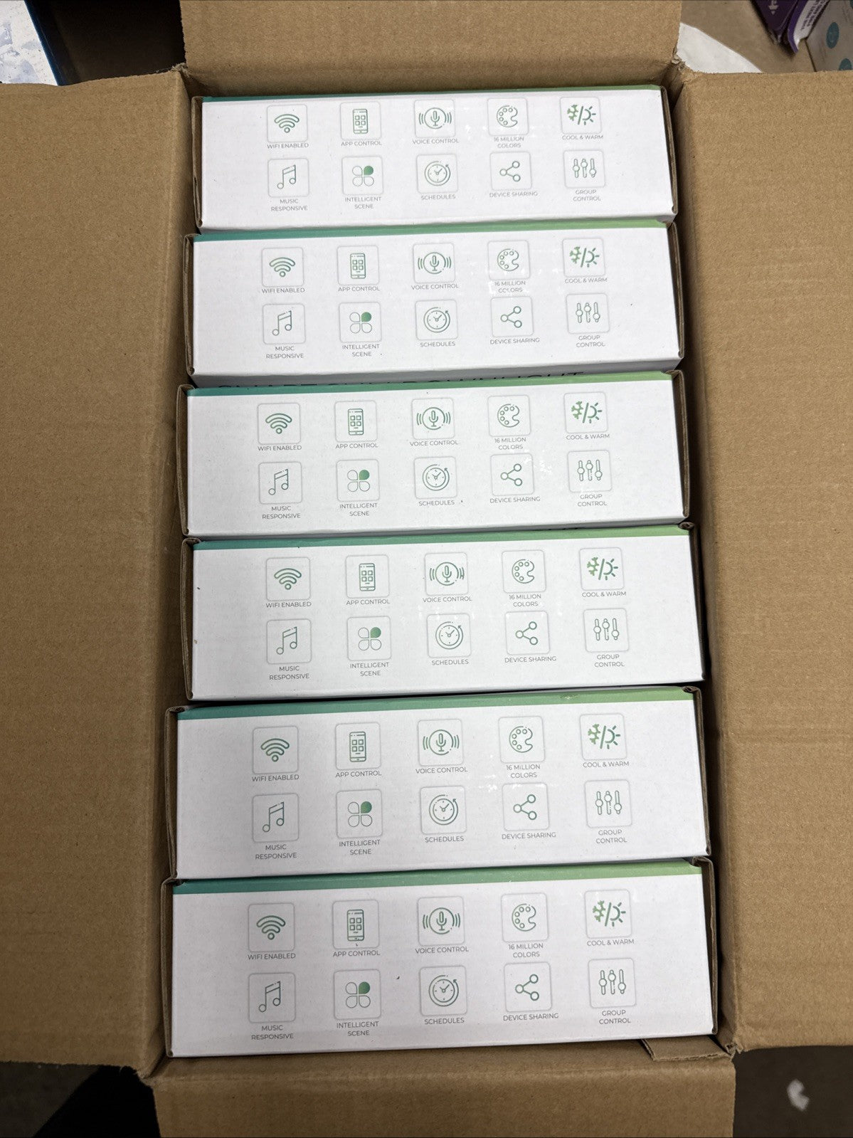 Infibrite 6 Inch WiFi Smart Slim DownLight LED 12W 1100LM, 6 PK NEW