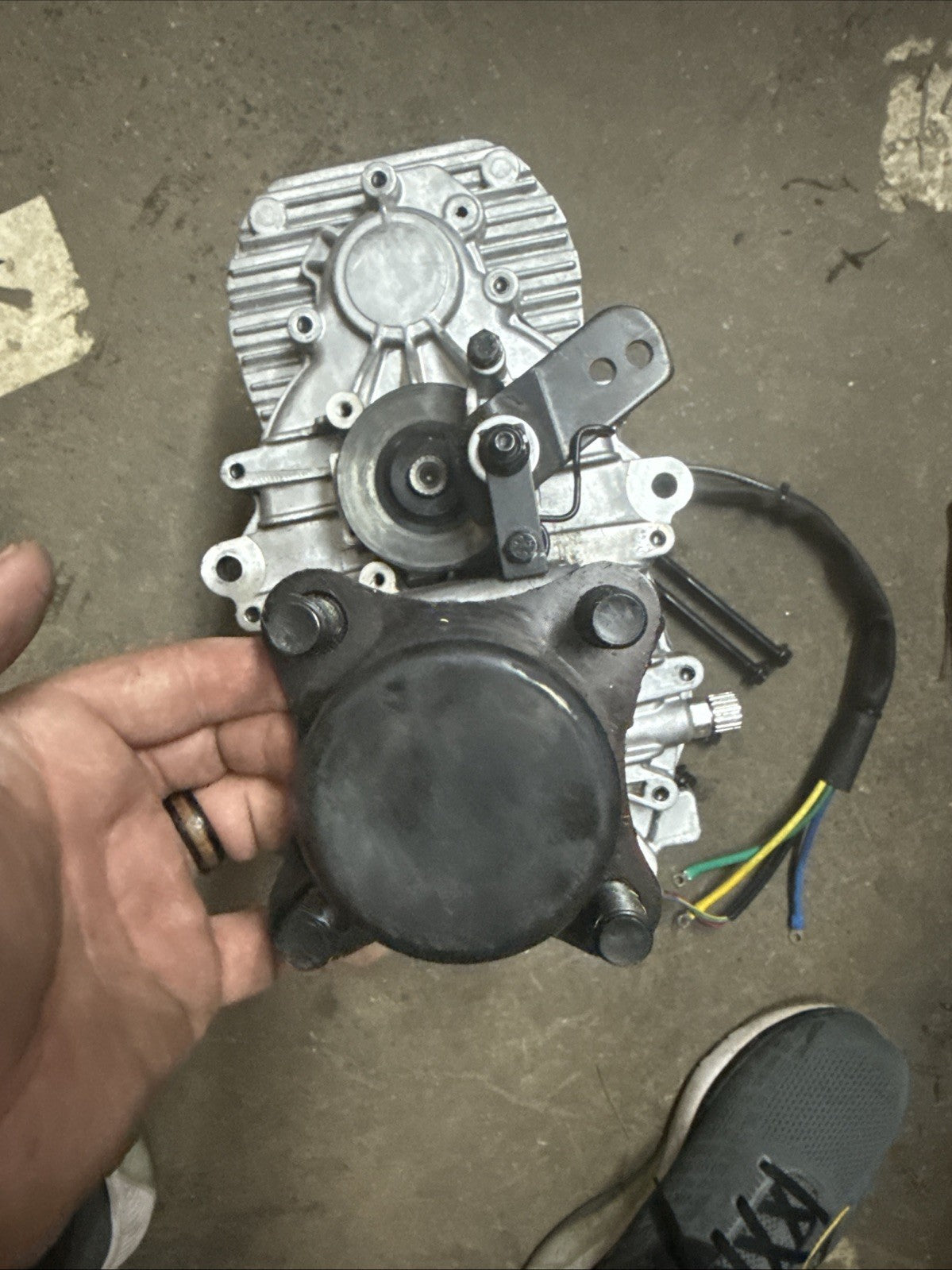 Left Drive Motor & Transaxle Assy. for Ryobi 54" Z54Li & Z42Li L80v Zero Turn