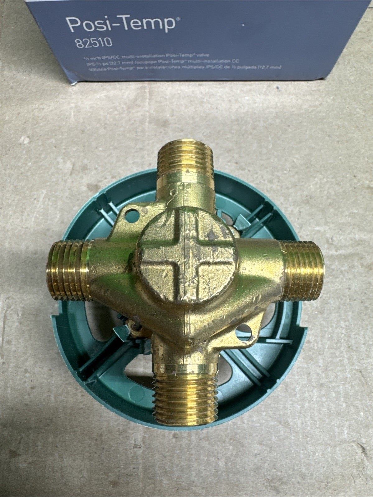 Moen 1/2 Inch Posi-Temp Pressure Balanced Rough-In Tub/shower Valve Model: 82510