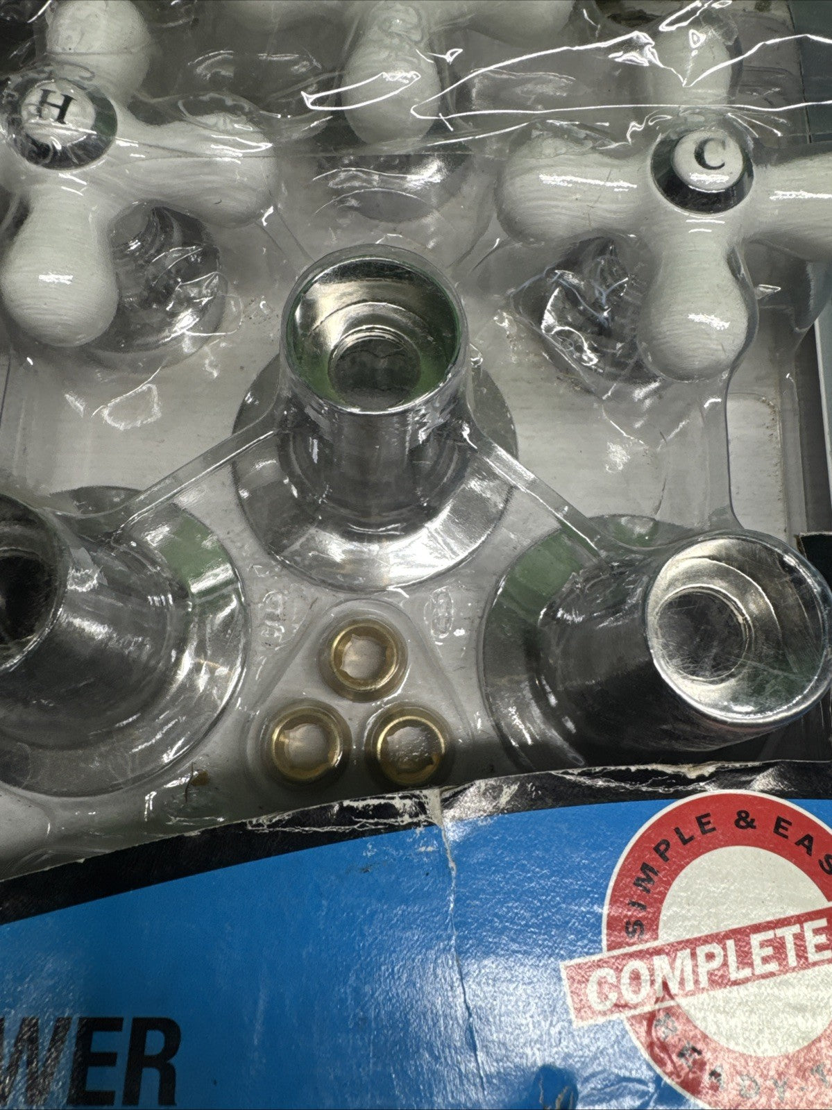 NEW Danco Tub/Shower Remodel Kit for Pfister - Porcelain Cross Arm - 39696 (ob)