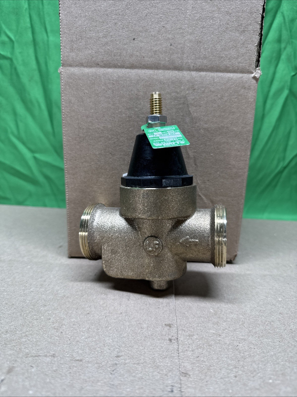 Watts LF N55B M1 Water Pressure Reducing Valve 50 PSI *missing Union*