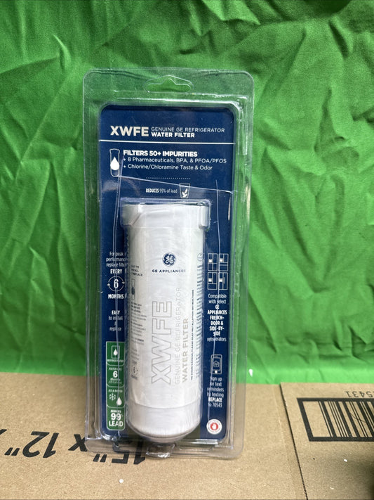 GE XWFE Genuine Refrigerator Water Filter (WITH CHIP) 100% Authentic