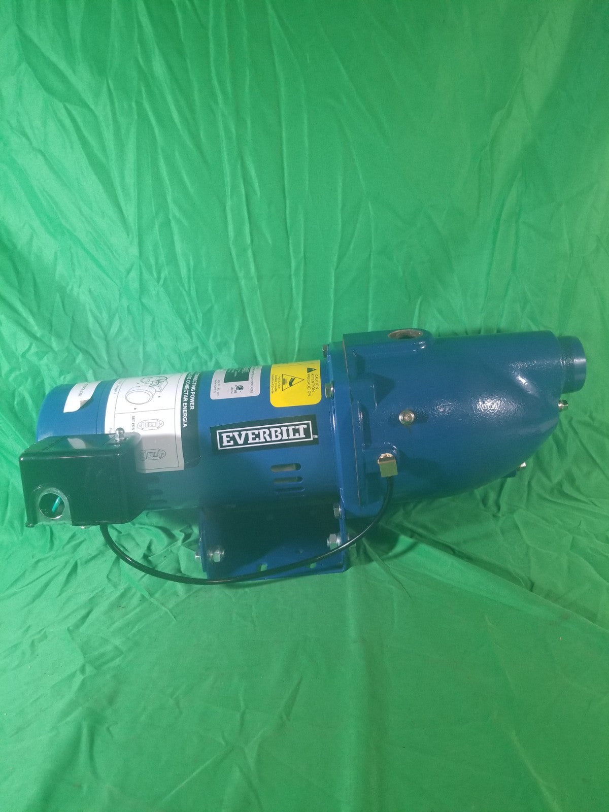 Everbilt Shallow Well Jet Pump Cast Iron 1/2HP HDSWJ5 Good Condition Read Descri
