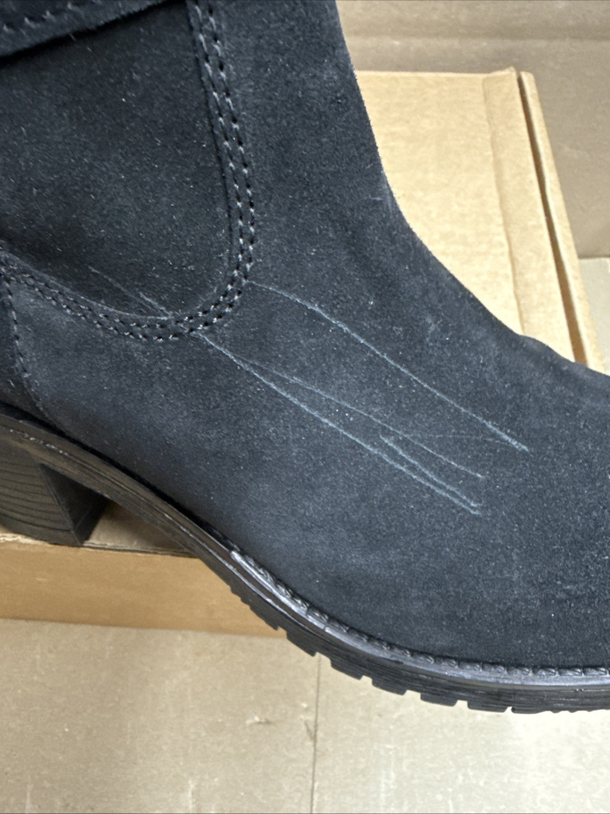 Vintage Foundry Co Womens Charmaine Handmade Burnished Rugged Black Size 8.5