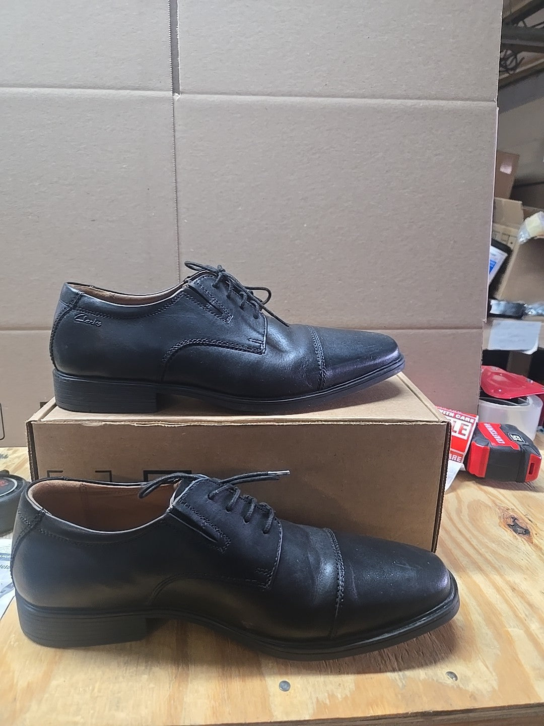 clarks collection ultimate comfort mens Dress shoes size 10