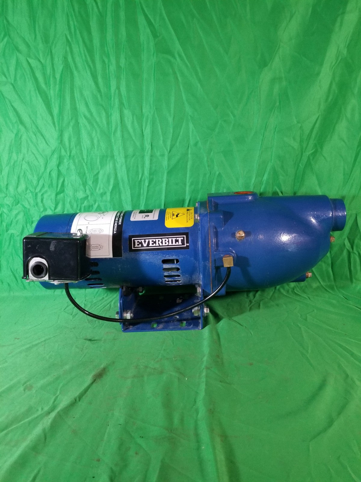 Everbilt Shallow Well Jet Pump Cast Iron 1/2HP HDSWJ5, Used Or For Parts Only