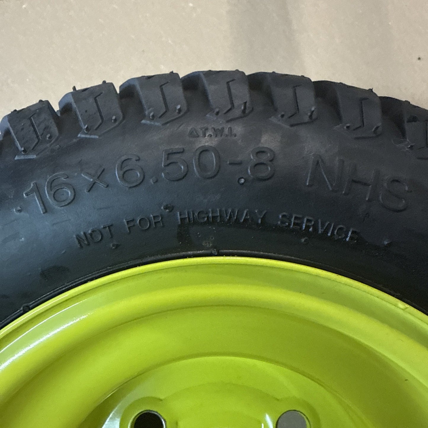 Rear Wheel And Tire For Ryobi Z30Li 80V  Zero Turn Lawn Mower NEW