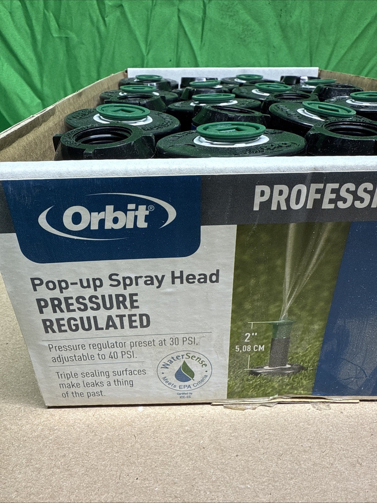 (24 Pack) Orbit Professional Series 2 inch Pop-Up Spray Head Sprinkler Body Only