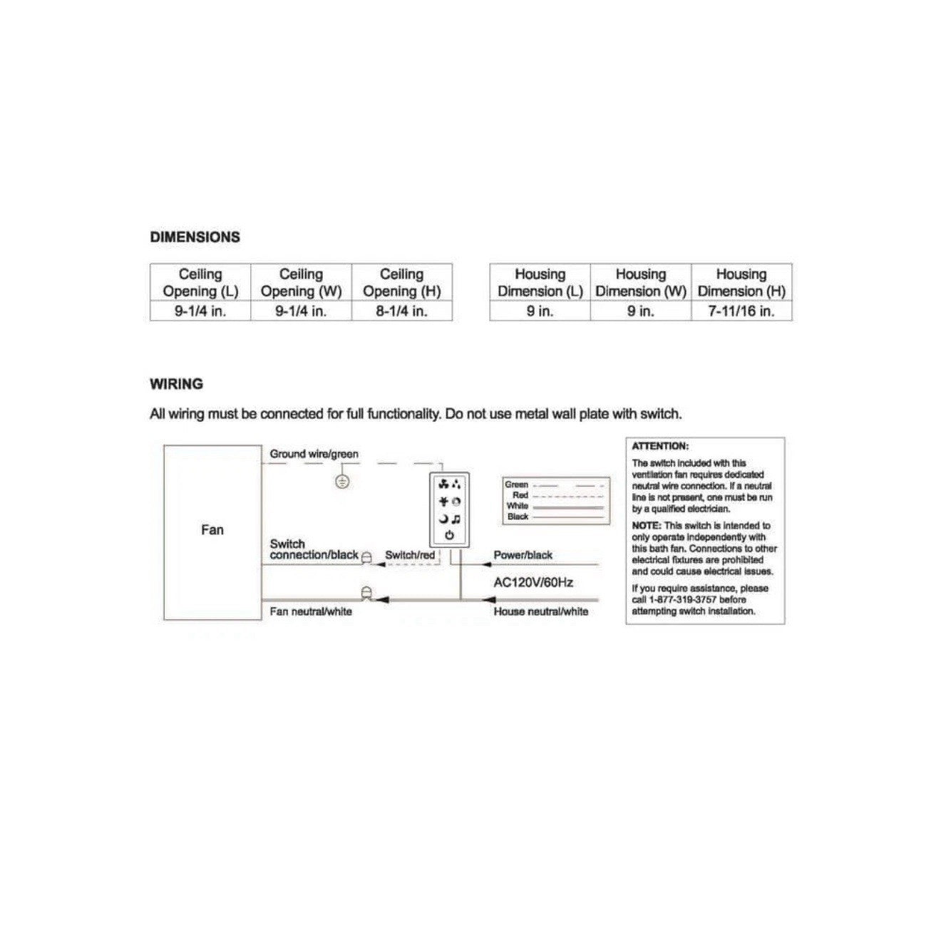 Homewerks 7130-20-BT White Ceiling Mount Bathroom Exhaust Fan w/ Humidity Sensor
