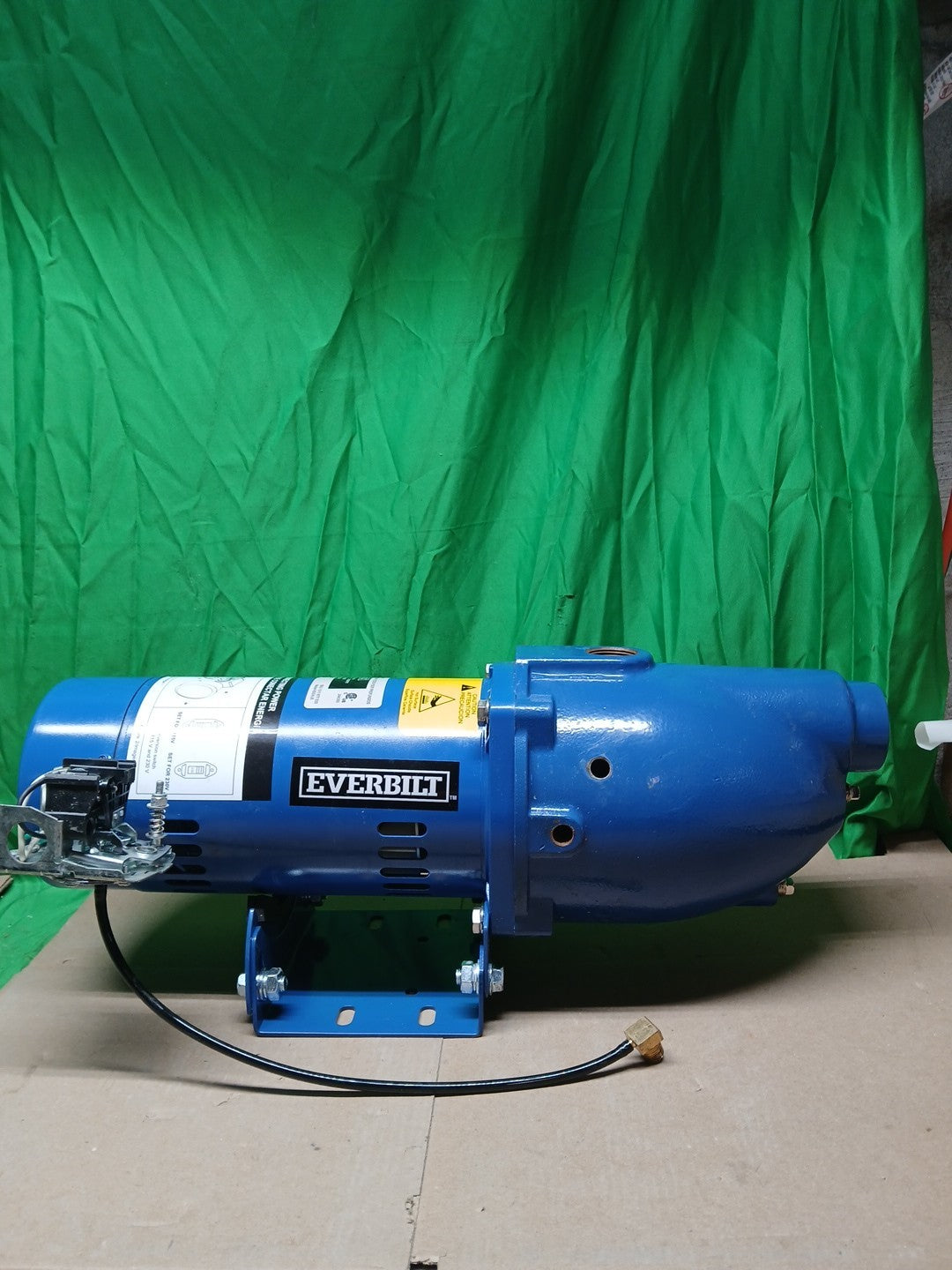 Everbilt Shallow Well Jet Pump Cast Iron 1/2HP HDSWJ5 Tested*