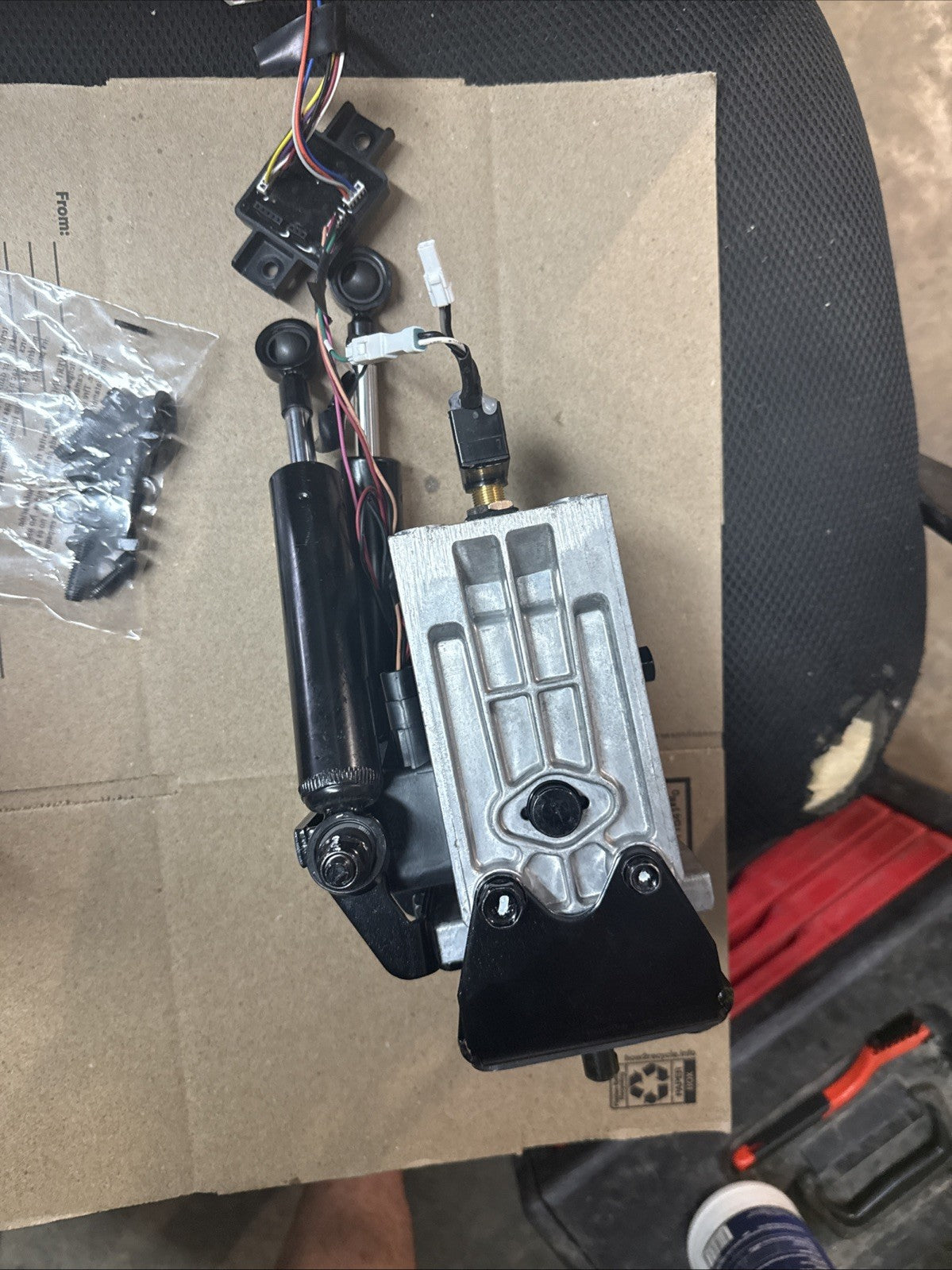 Joystick Assy w/ Sensors & Mixing Board, Z54Li 80v Zero Turn Mower