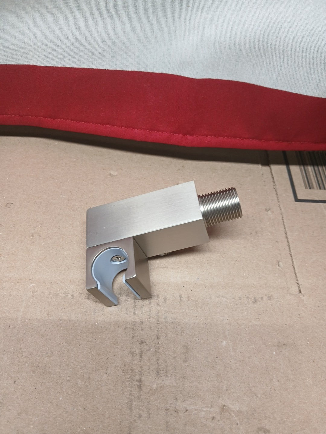 ELLO&ALLO Shower Faucet Set Mixing Valve and Trim Kit Brushed Nickel, Rainfall W