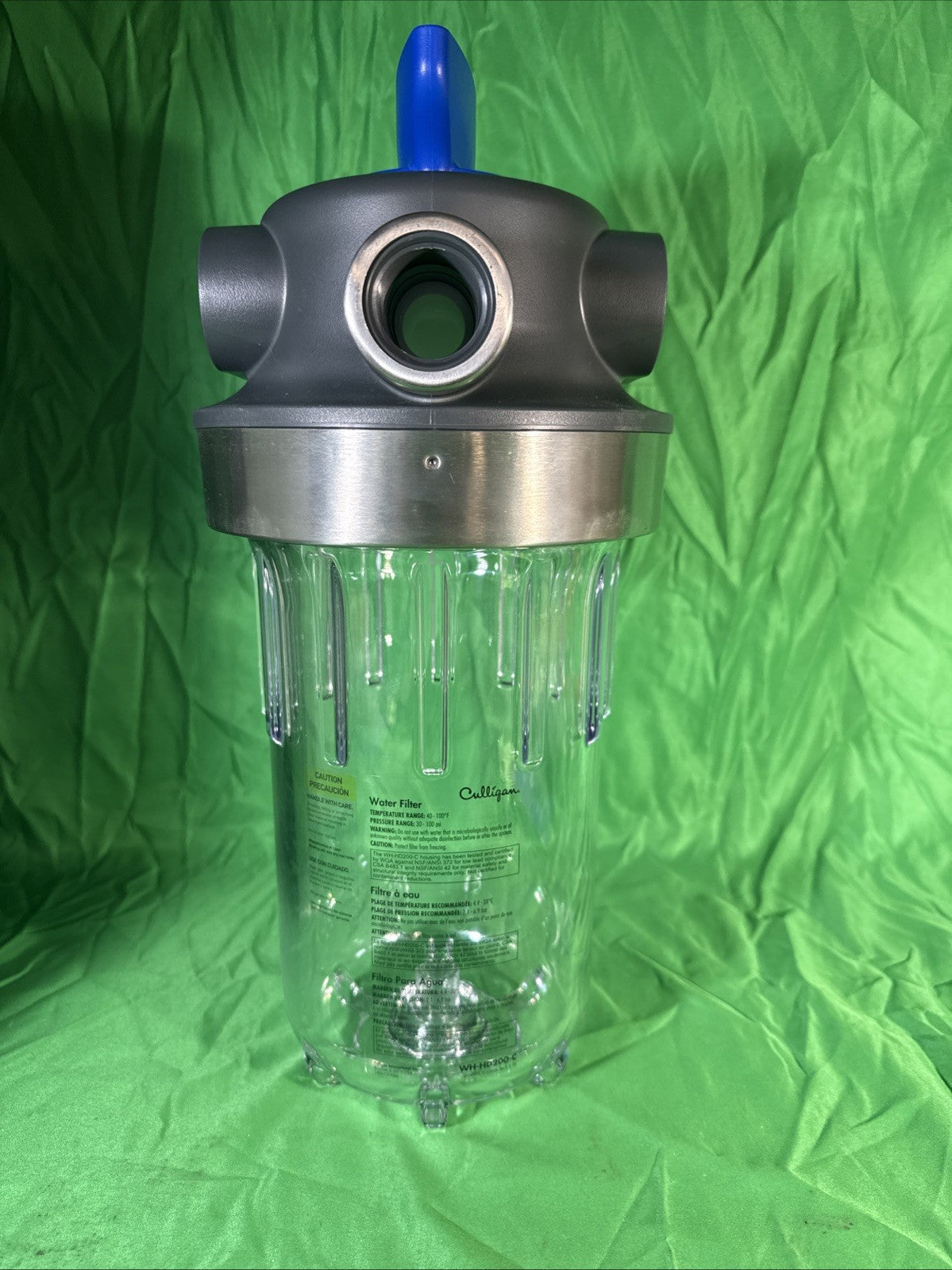 Culligan WH-HD200-C Whole House Heavy Duty Filtration System 1" Inlet / Outlet