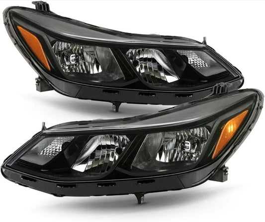 AKKON - Fits 2016 2017 2018 2019 Chevy Cruze Sedan [Halogen Type] w/o LED...