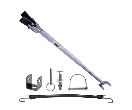 Extreme Max 3006.8855 Adjustable Transom Saver with Rubber V-Block and...