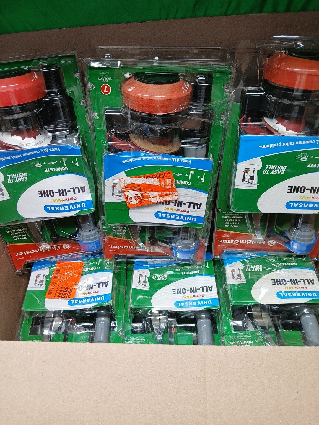 LOT OF 9 Fluidmaster Universal Complete Toilet Rebuild Repair Kit 10" H400ARHRK