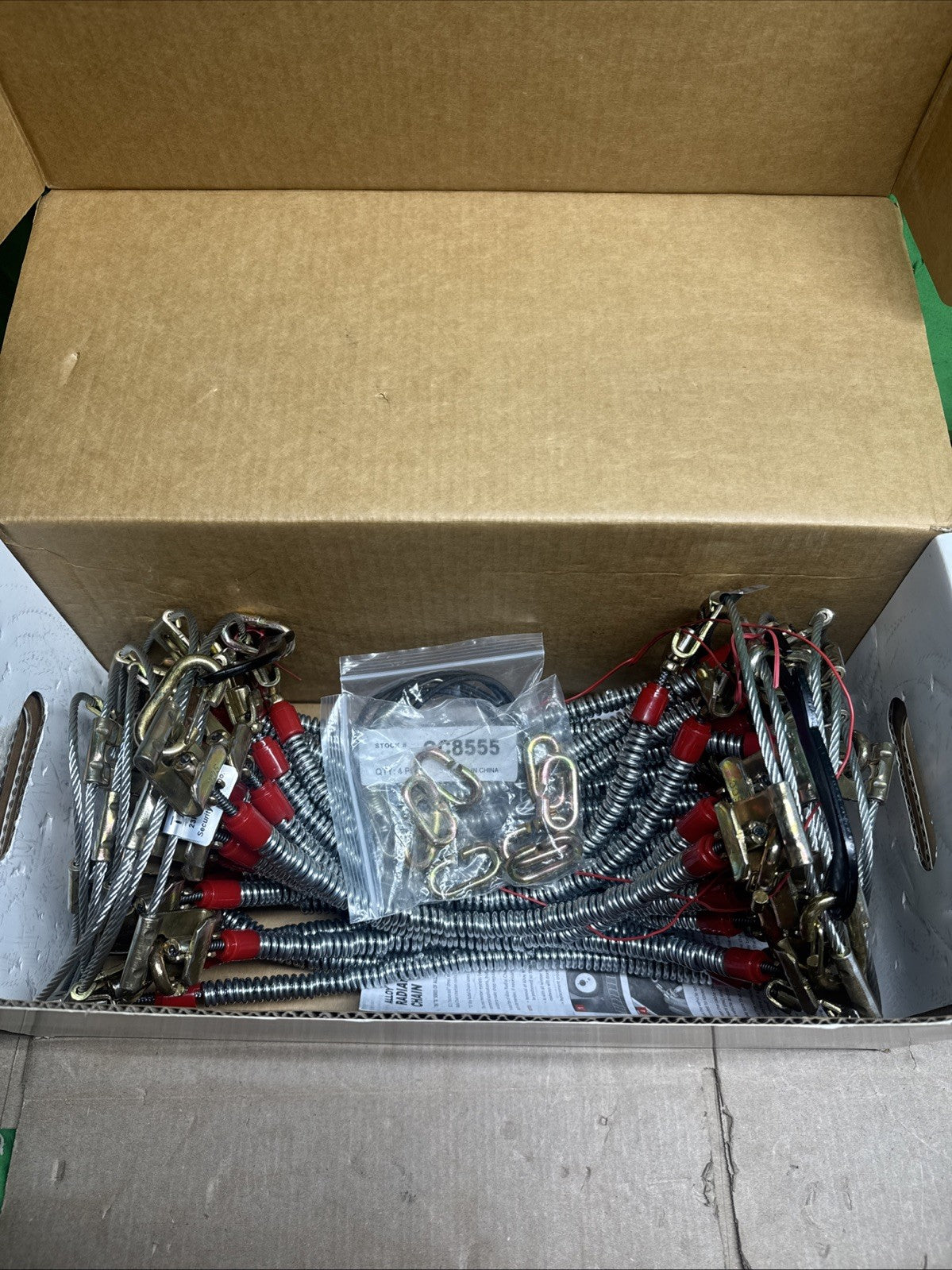 SCC ALLOY RADIAL CABLE CHAINS TA1939 One Pair 8.25.20