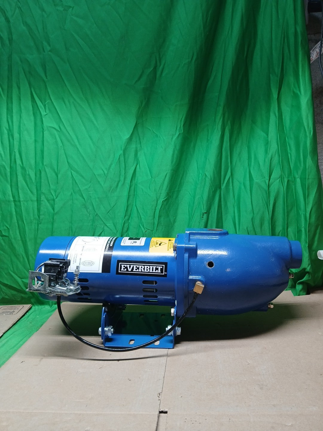 Everbilt Shallow Well Jet Pump Cast Iron 1/2HP HDSWJ5 Tested*