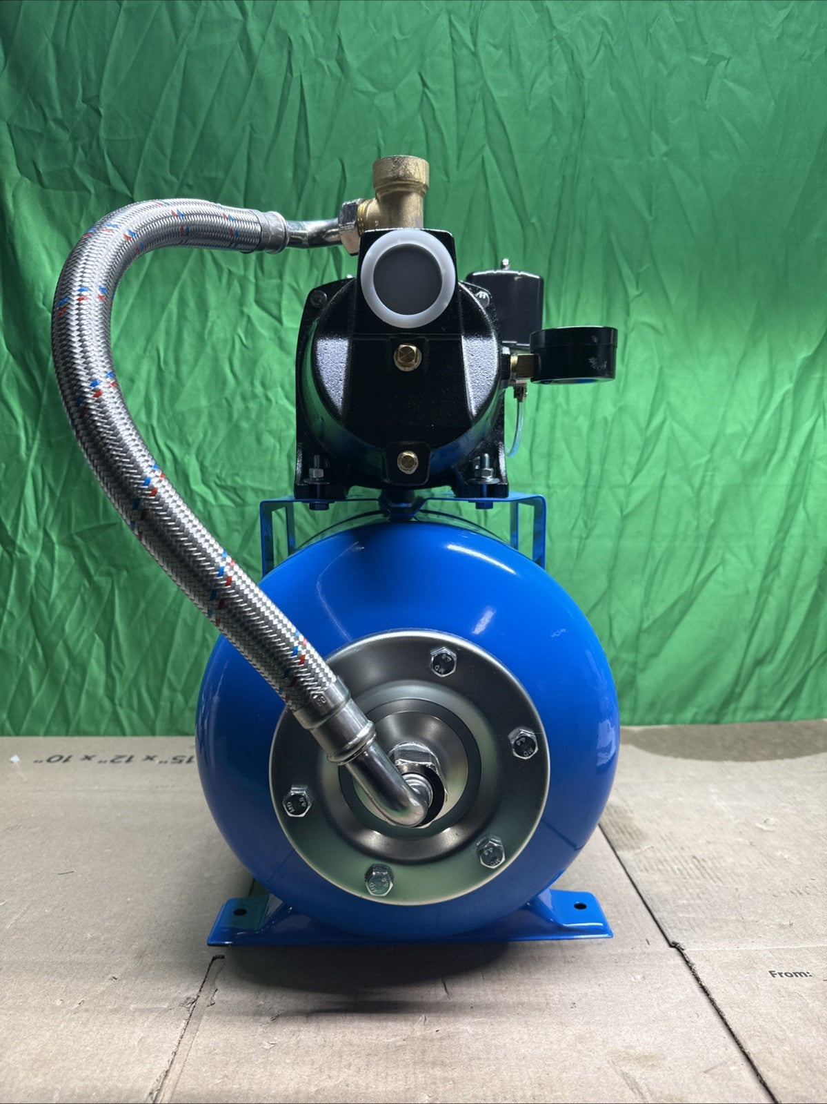 Everbilt 1/2HP Jet Pump/Tank Combo Cast iron with 6 Gallon Tank NewOB