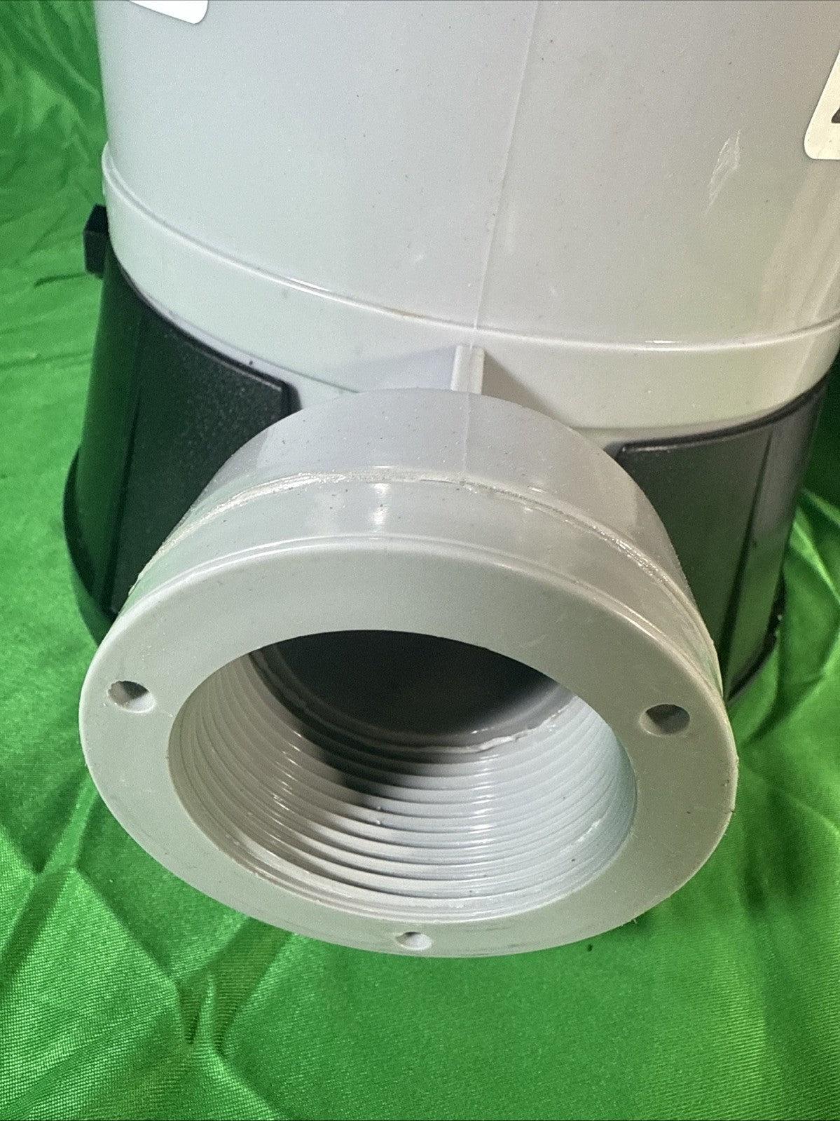 Rx Clear Inground In-line Swimming Pool Chlorinator Chemical Feeder-Holds 9 lbs