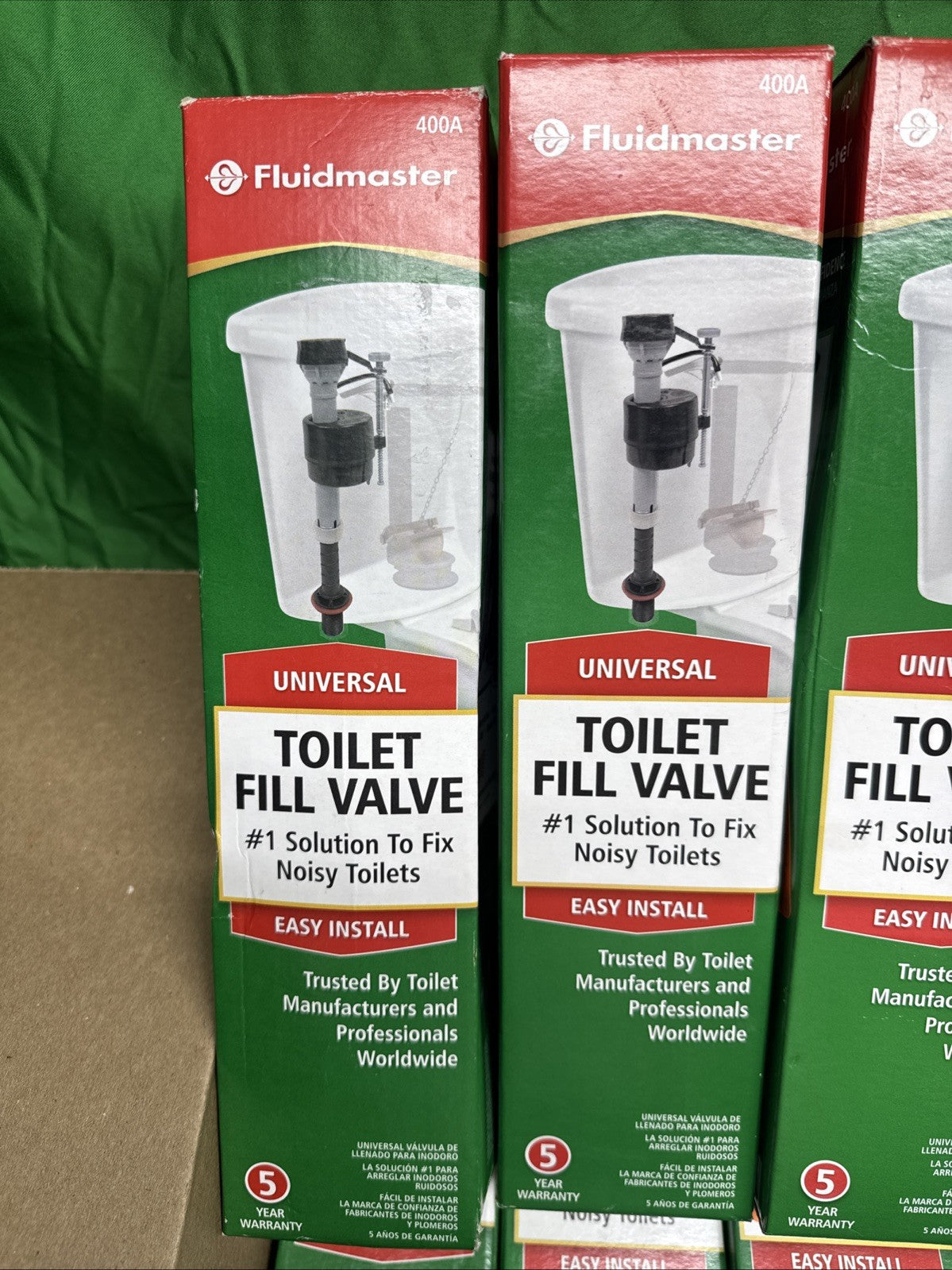 *12* PACK Fluidmaster 400A Universal Toilet Fill Valve.