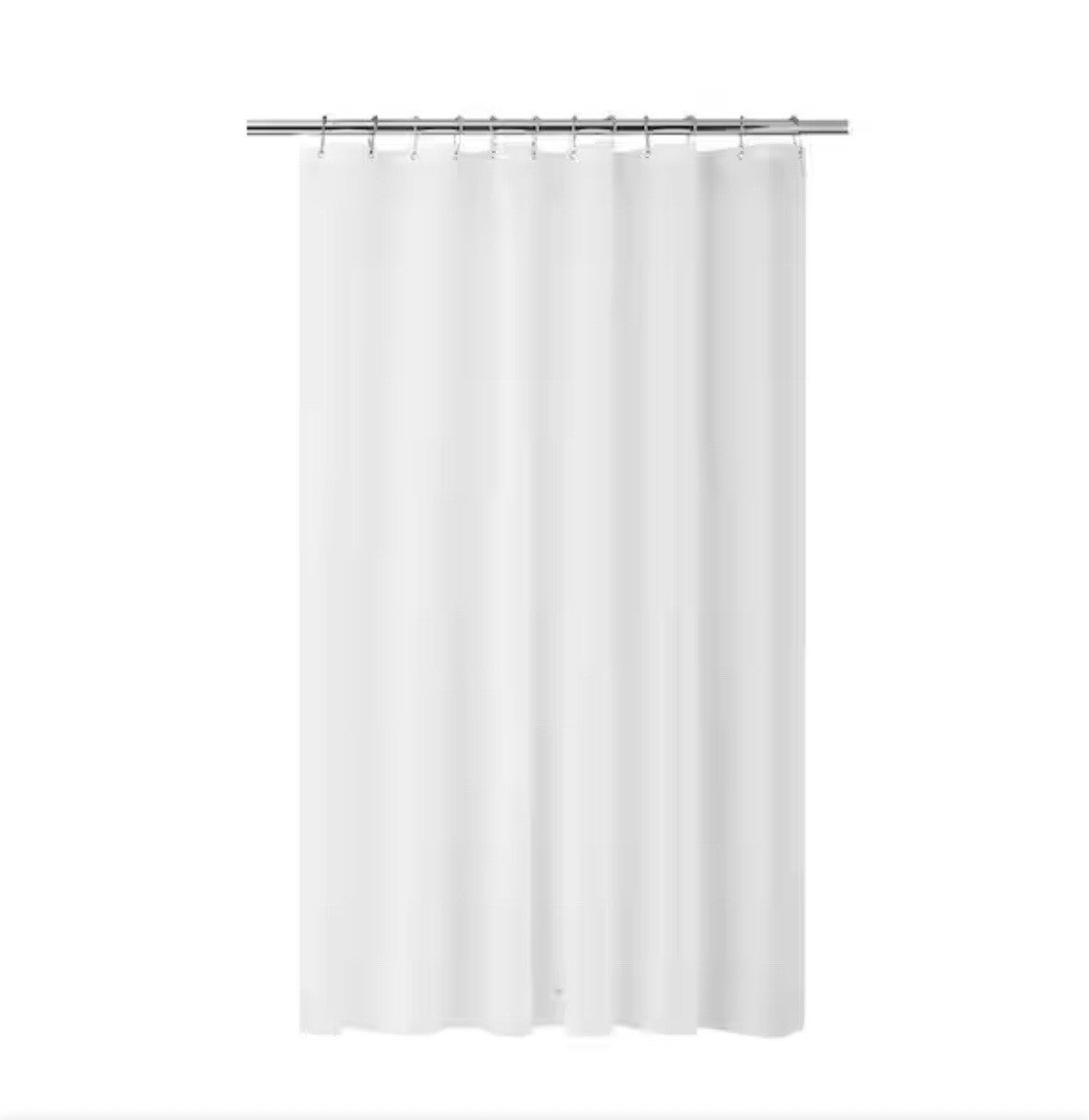4G PEVA Shower Curtain Liner White 70" W x 72" L MSI006866.  8PACK