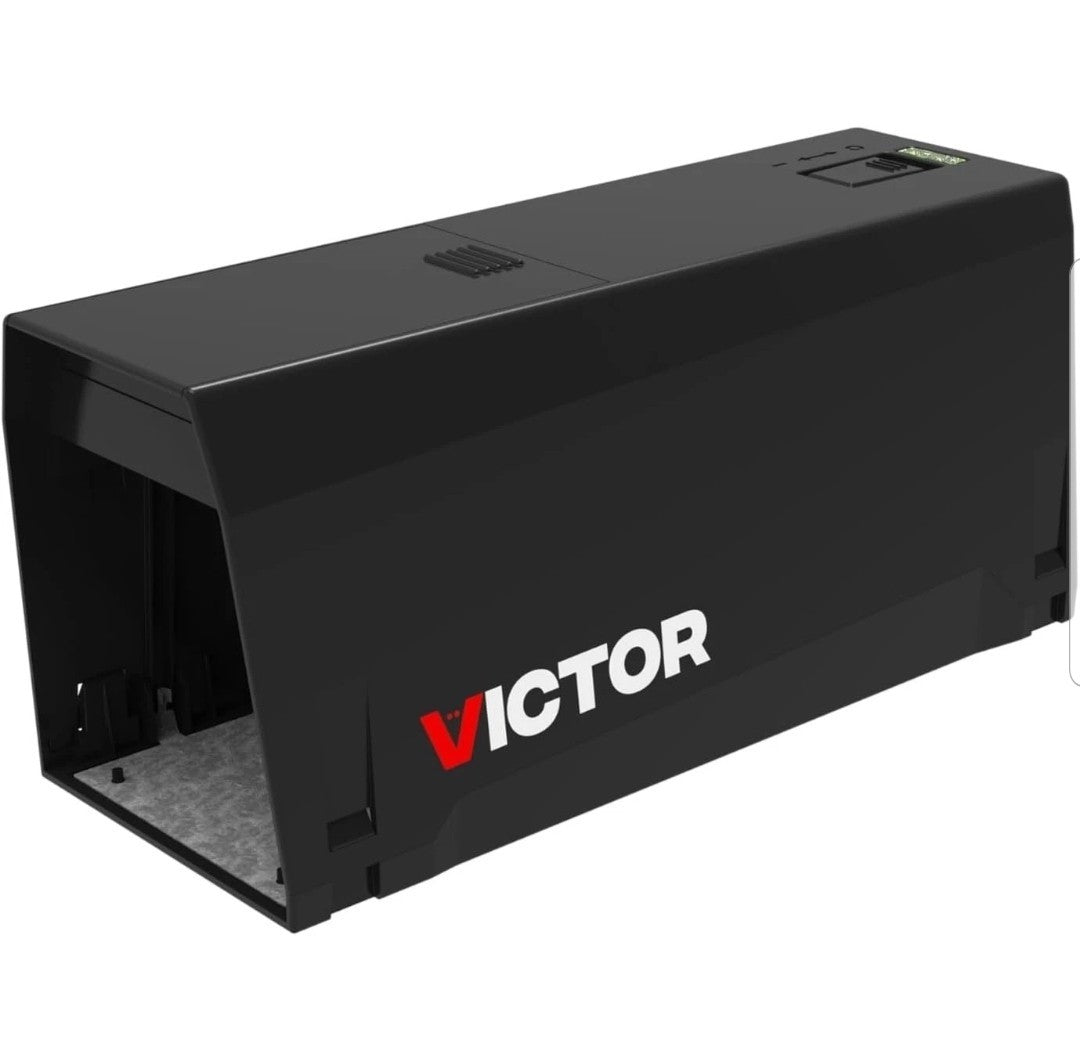 Victor M241B Indoor Electronic Rat Trap For Home - Black
