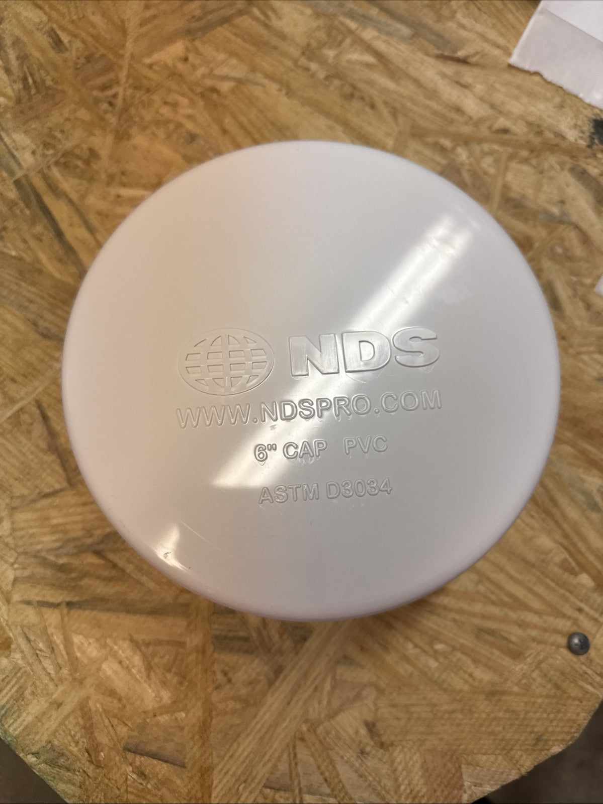 PVC S&D Cap 6 in.  BULK 5 Pack