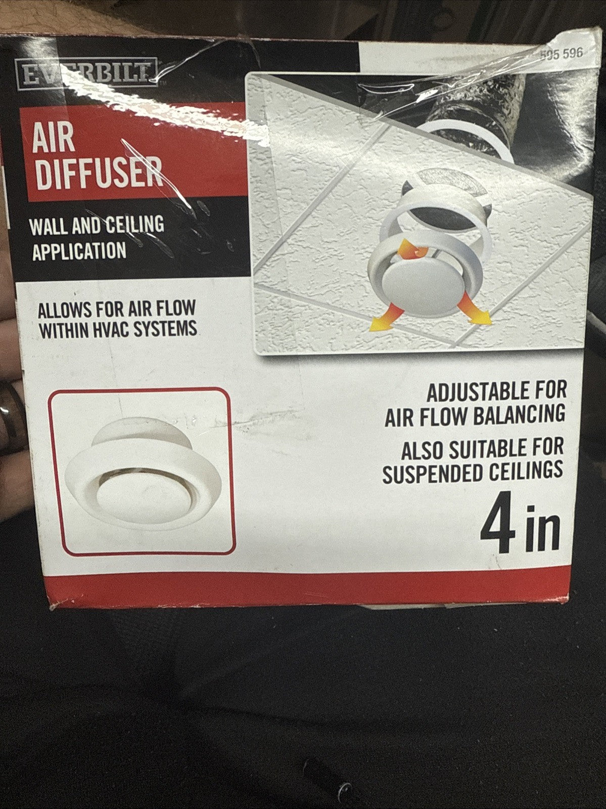 Everbilt DF4WHD 4in Air Diffuser NEW