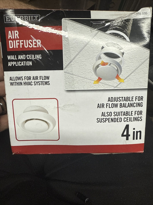 Everbilt DF4WHD 4in Air Diffuser NEW