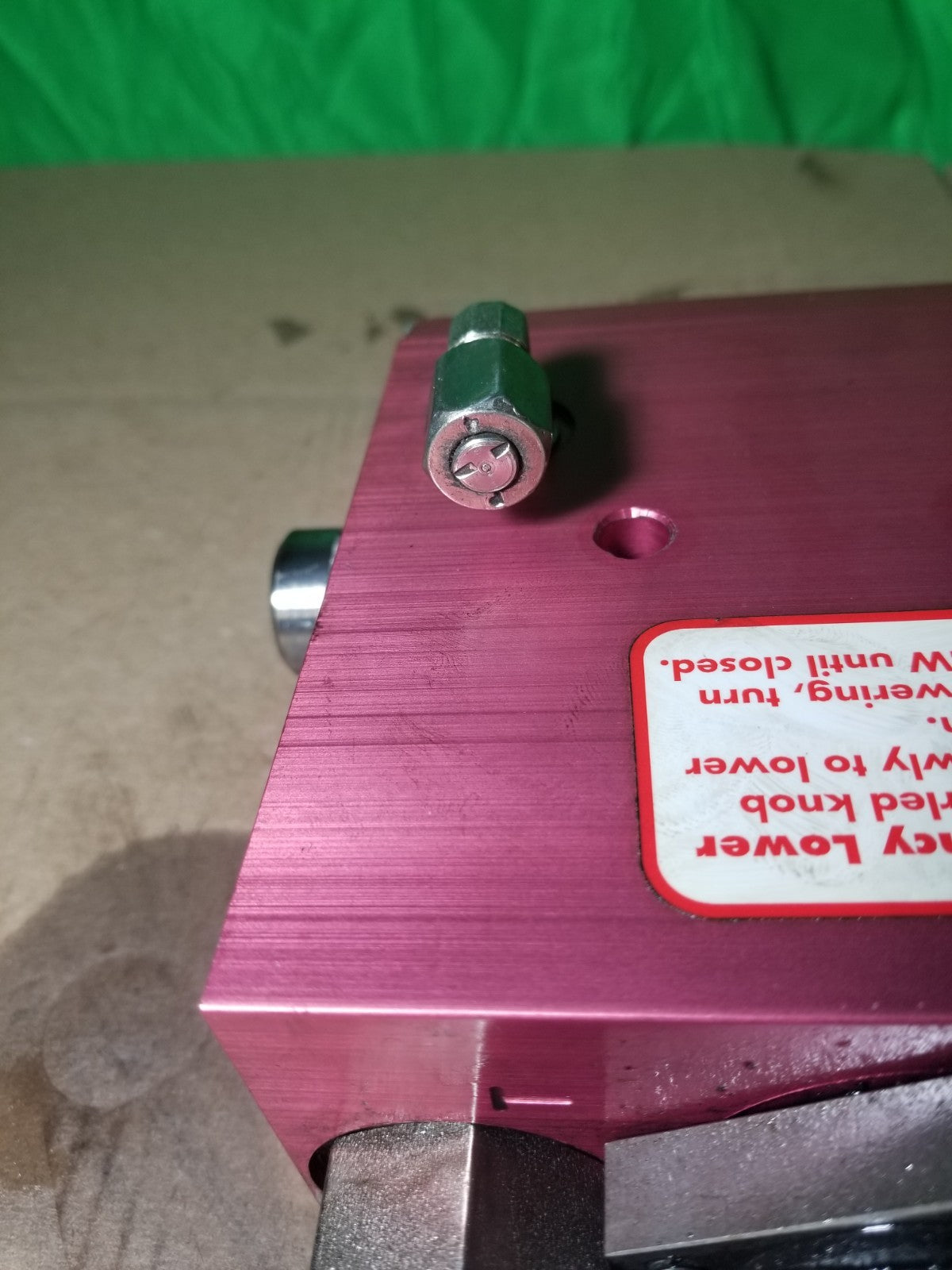 Raymond Lift Lower Valve Manifold 520-872/100 EASI-OPC30TT