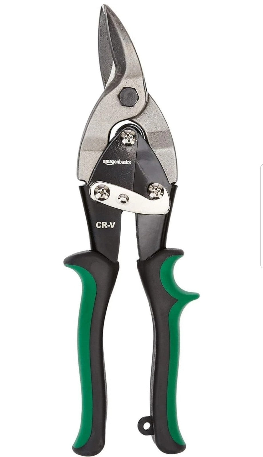 Amazon Basics 3-Piece Aviation Snip Set - Left, Right and 3-Piece, Silver