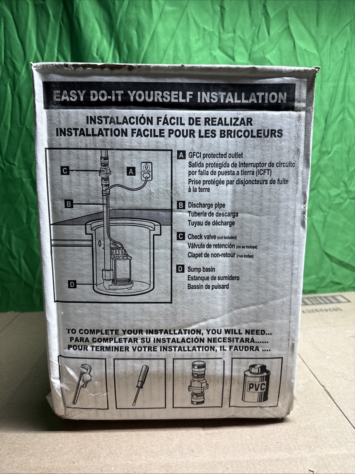 Wayne CDU1000 1 HP Stainless Steel Cast Iron Submersible Sump Pump