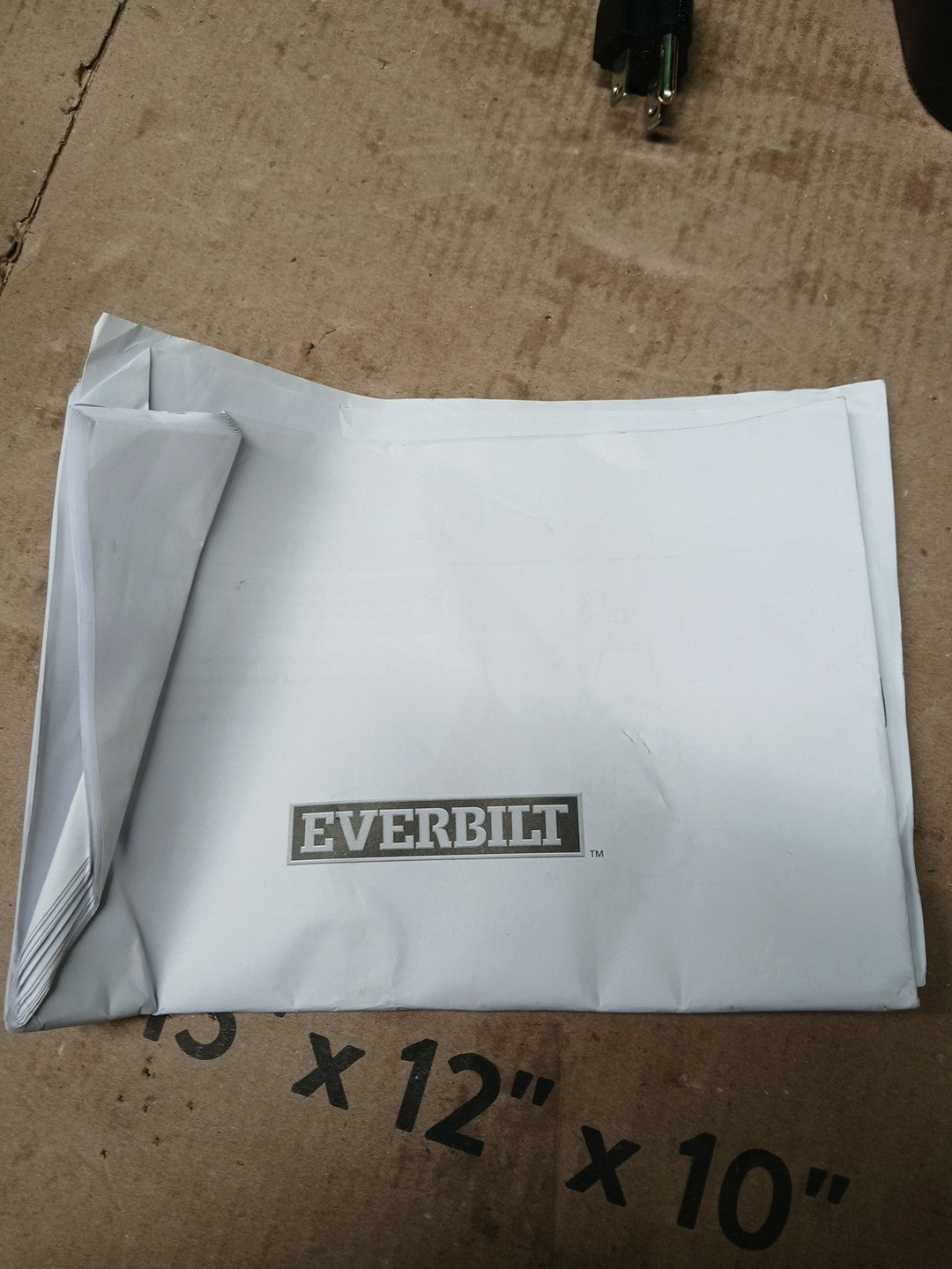 Everbilt 1/3 HP Corrosion Resistant Aluminum Sump Pump w/ Tether Switch Used..