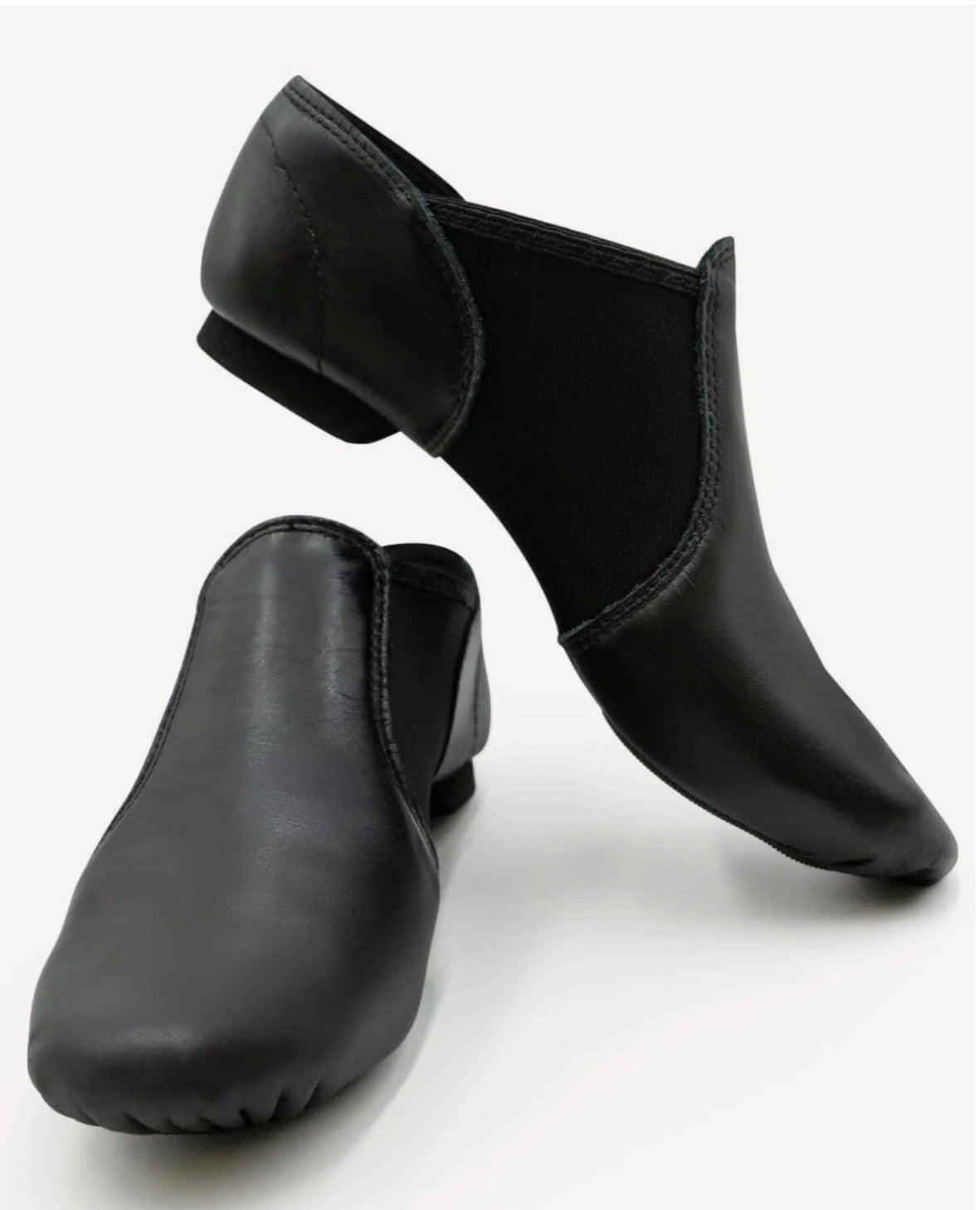 Capezio Adult E-Series EJ2 Black Slip On Jazz Shoe Size 7 M