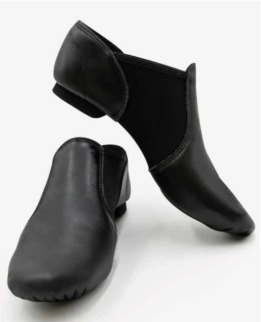 Capezio Adult E-Series EJ2 Black Slip On Jazz Shoe Size 7 M