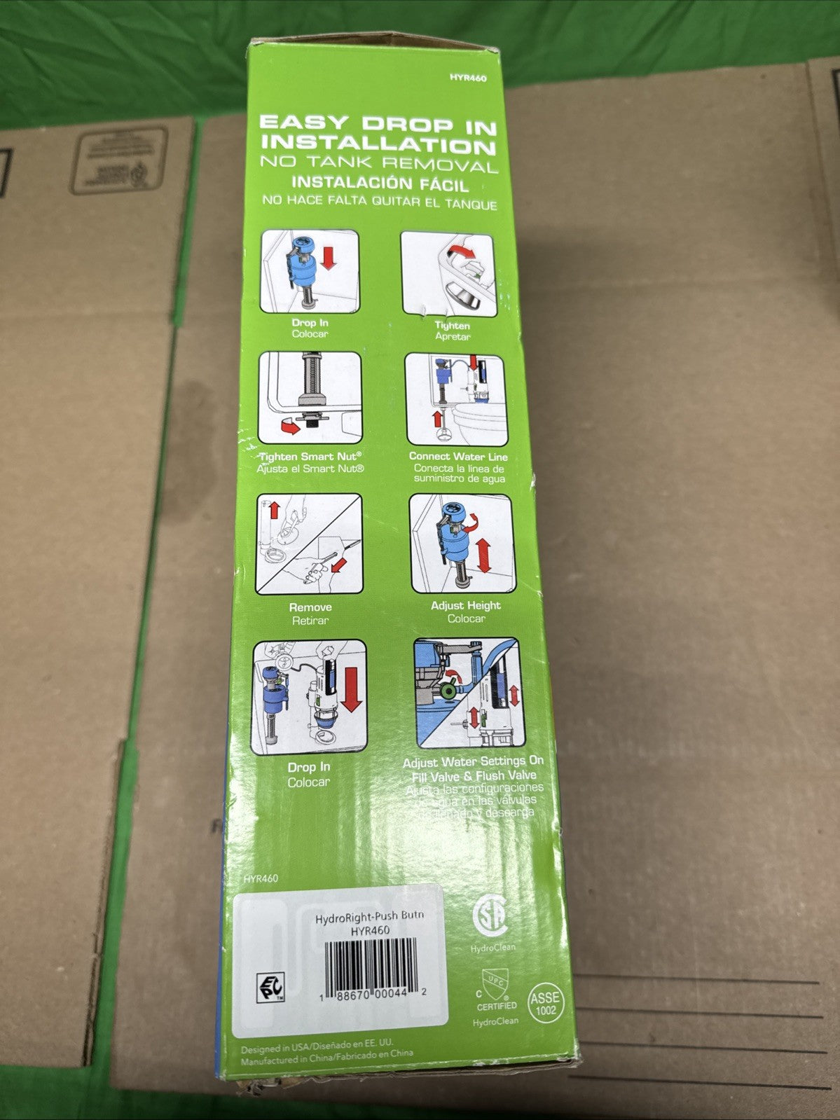 Danco HyrdroRight Universal Water-Saving Toilet Repair Kit White HYR460