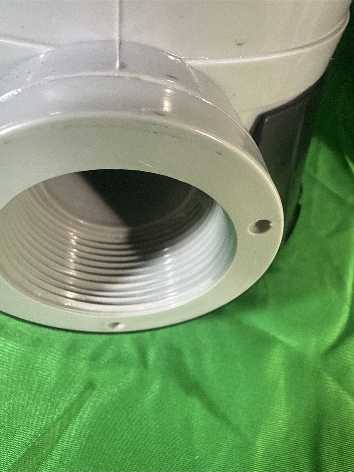 Rx Clear Inground In-line Swimming Pool Chlorinator Chemical Feeder-Holds 9 lbs