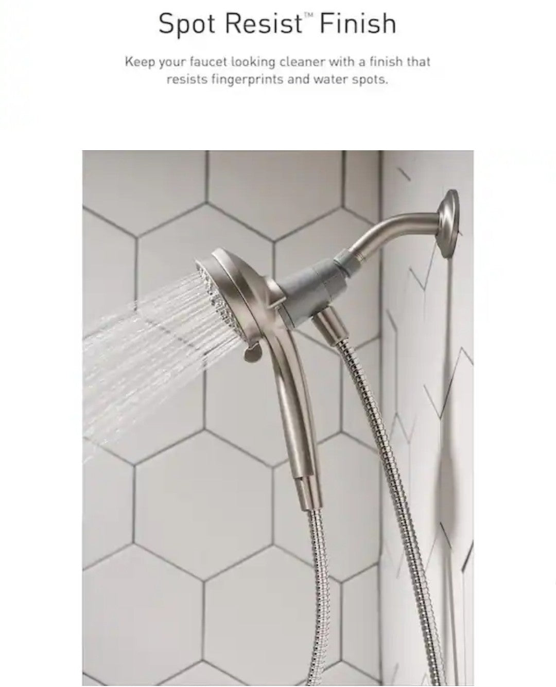 Moen 26000 Attract w/Magnetix 6-Spray 3.75in. Handheld Adjustable Showerhead