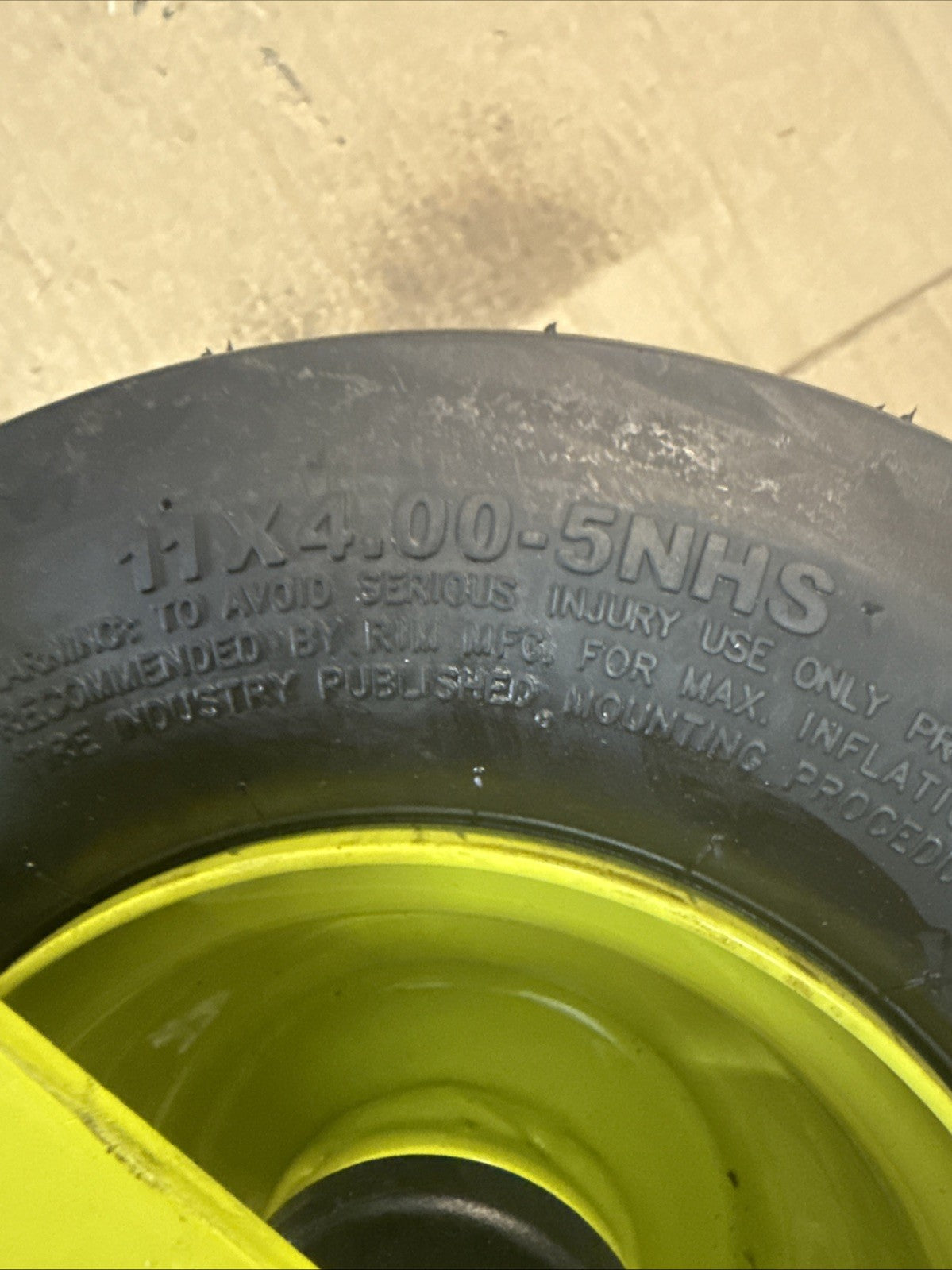 Front Wheel & Caster Fork With Bearings+seal for Ryobi Z30Li 80v Zero Turn Mower