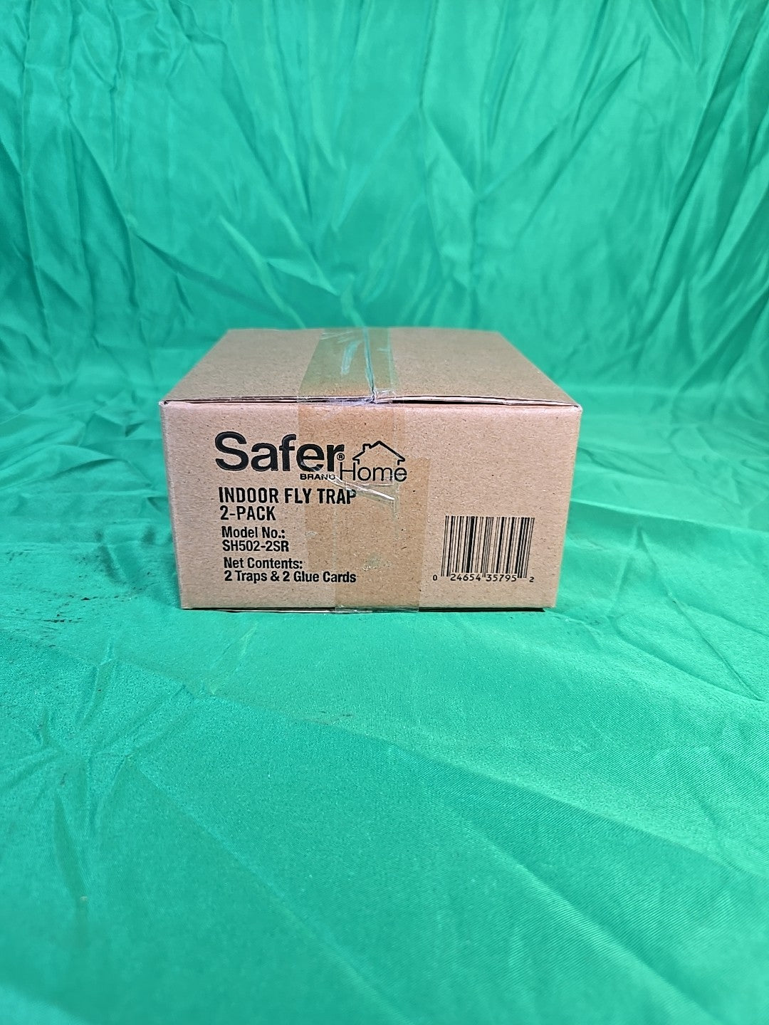 Safer Home SH502-2SR Indoor Plug-In Fly Trap for Flies, Fruit Flies, Moths Gnats