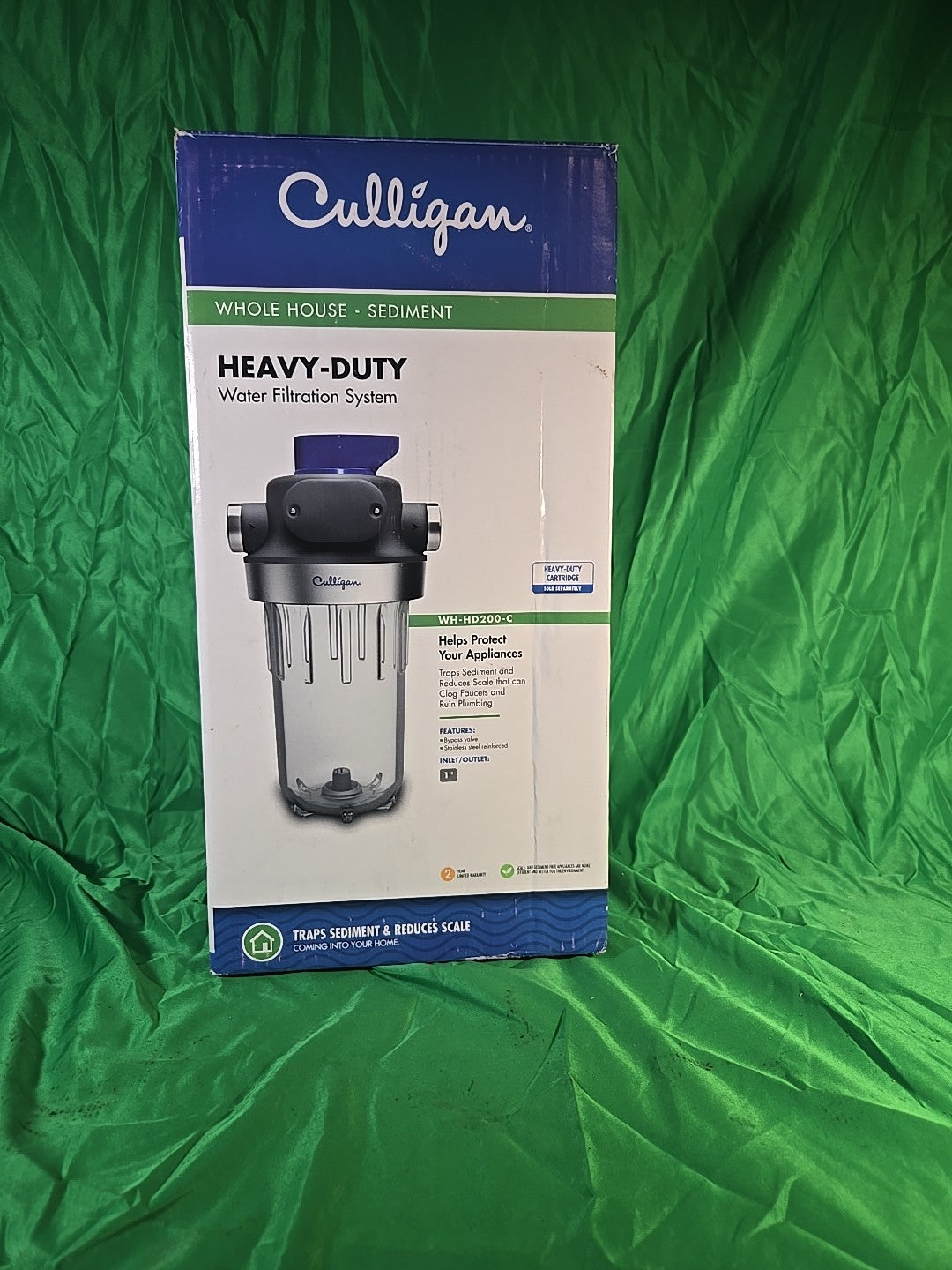 WQA Certified Whole House Water Filter - Heavy Duty, Protects Homes & Appliances