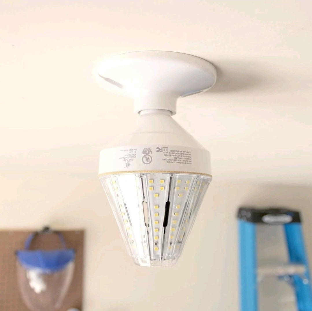 5200 Lumen LED Corn Cob Light Bulb, 40-watt, 300-watt Equivalent, Daylight 50...