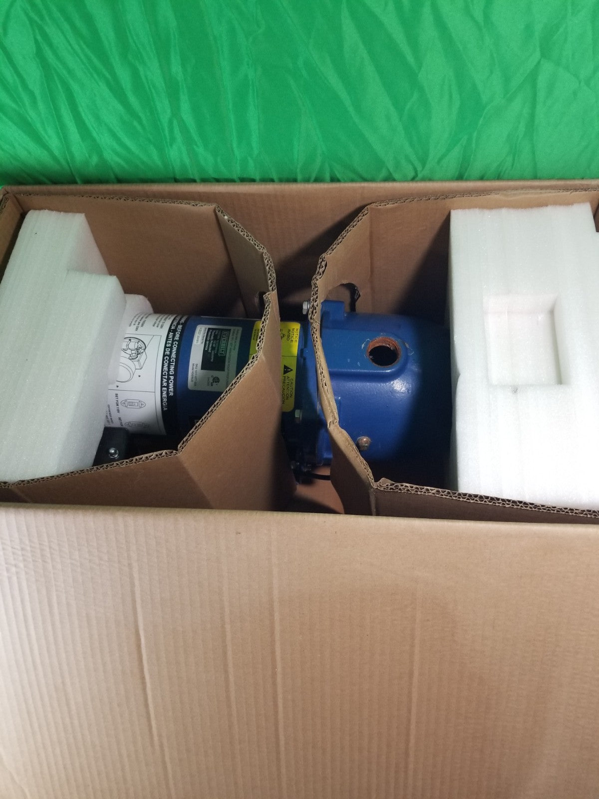 Everbilt Shallow Well Jet Pump Cast Iron 1/2HP HDSWJ5, Used Or For Parts Only