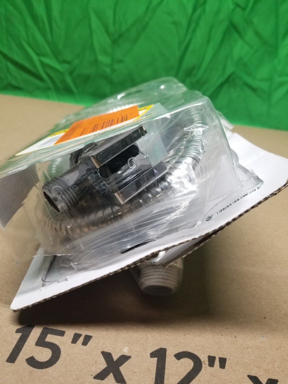 Glacier Bay Single Wall Mount Handheld Shower Head Chrome 8466000HC