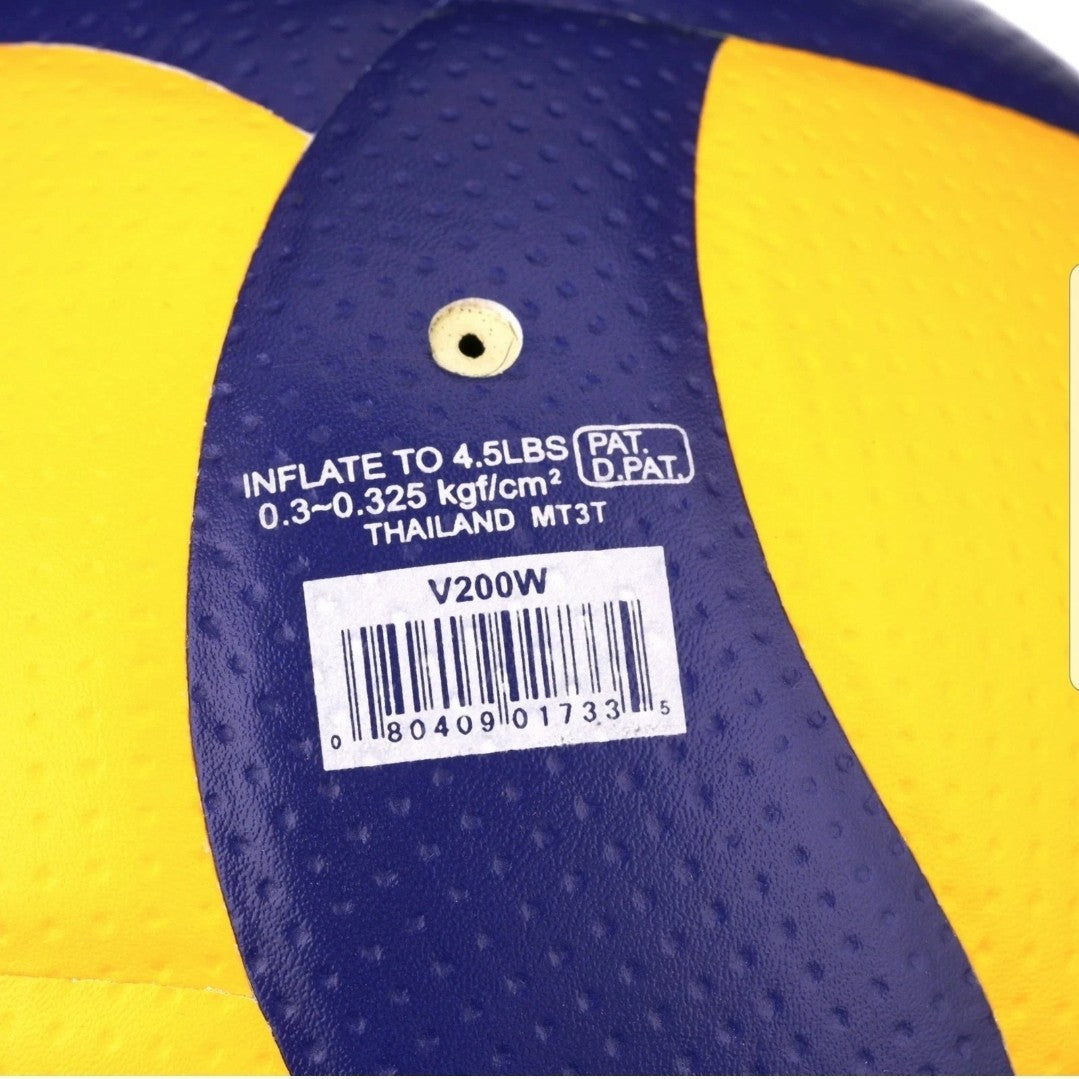 Mikasa V200W 2020 Official FIVB Indoor outdoor Volleyball size 5 - Blue/Yellow
